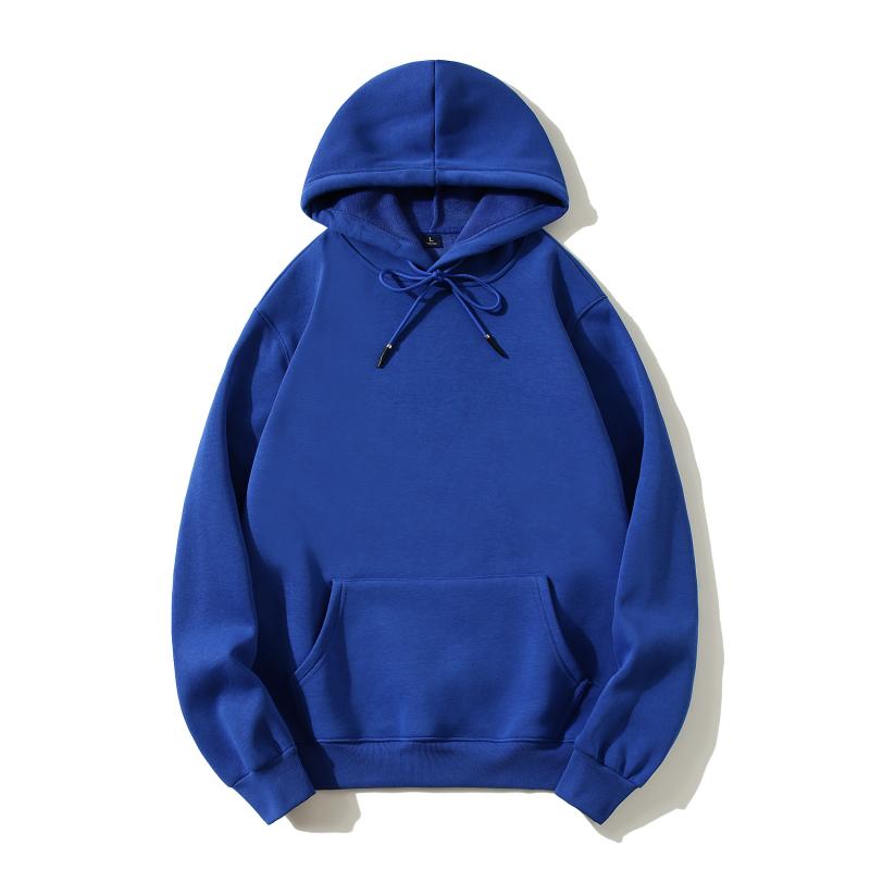 Adult 100 Cotton Blank Pullover Hoodie Wholesale