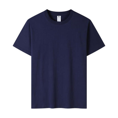 Adult 100 Cotton Short Sleeve Crew Neck Blank T Shirt Unisex Wholesale