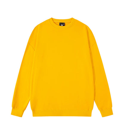 Blank Terry Sweatshirt Drop Shoulder Crewneck Sublimation Ready