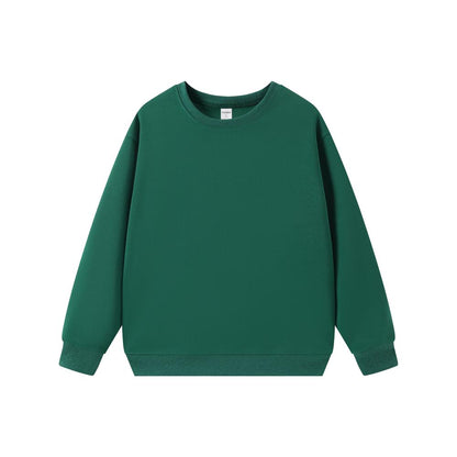 Adult Blank Crew Neck Sweatshirt 100 Polyester Loose Fit Wholesale
