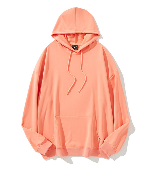 Adult Blank Drop Shoulder Hoodie Twill Fabric Unisex Fit Wholesale