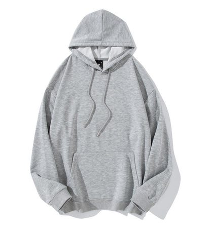 Adult Blank Drop Shoulder Hoodie Twill Fabric Unisex Fit Wholesale