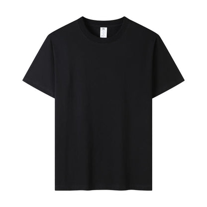 Adult 100 Cotton Short Sleeve Crew Neck Blank T Shirt Unisex Wholesale