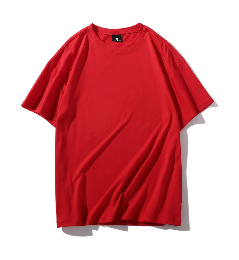 Wholesale Adult Unisex Drop Shoulder Blank T Shirt  100 Cotton