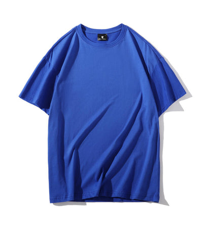 Wholesale Adult Unisex Drop Shoulder Blank T Shirt  100 Cotton