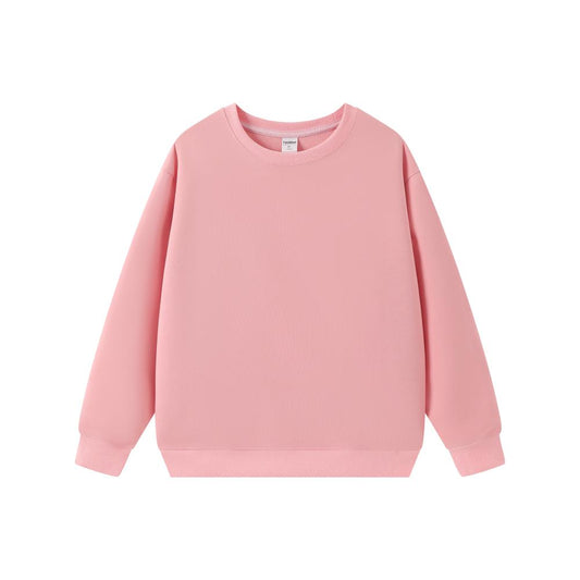 Adult Blank Crew Neck Sweatshirt 100% Polyester Loose Fit Wholesale
