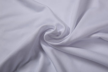 Women's White Polyester T Shirt Short Sleeve Blank for Sublimation
