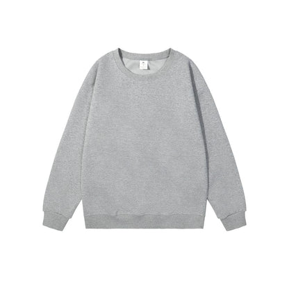 Adult Blank Drop Shoulder Sweatshirt Round Neck  Wholesale