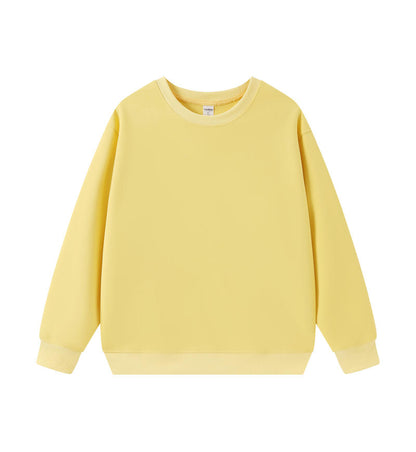 Adult Blank Crew Neck Sweatshirt 100 Polyester Loose Fit Wholesale