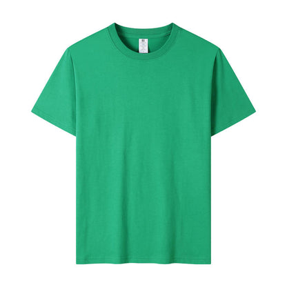 Adult 100 Cotton Short Sleeve Crew Neck Blank T Shirt Unisex Wholesale