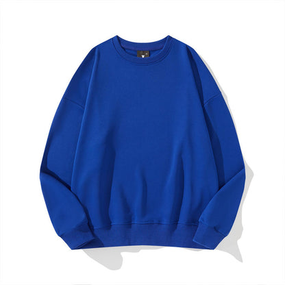 Adult Blank Drop Shoulder Twill Sweatshirt Crew Neck Unisex Fit Wholesale