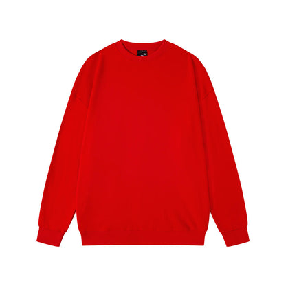 Blank Terry Sweatshirt Drop Shoulder Crewneck Sublimation Ready