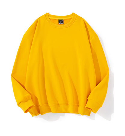 Blank 100 Cotton Sweatshirt Adult Drop Shoulder Round Neck Wholesale