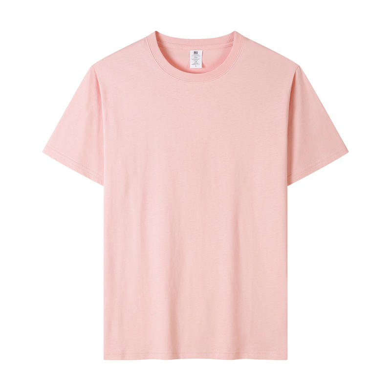 Adult 100 Cotton Short Sleeve Crew Neck Blank T Shirt Unisex Wholesale