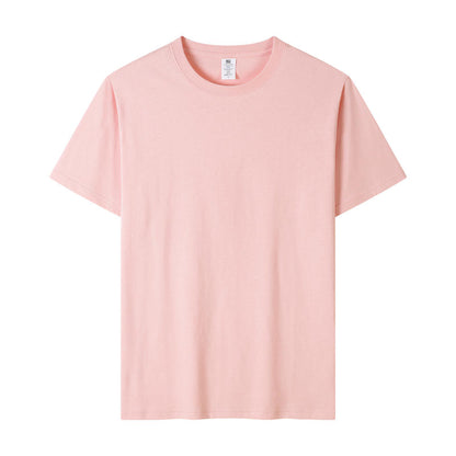 Adult 100 Cotton Short Sleeve Crew Neck Blank T Shirt Unisex Wholesale